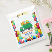 Sachets En Papier Petit Dinosaur camion à ordures ballon d'anniversa (Scellé)