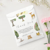 Sachets En Papier Petit garçon Boho Baby shower d'animaux de bois Bo (Scellé)