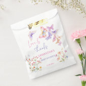 Sachets En Papier Petit papillon fleur sauvage baby shower merci (Scellé)