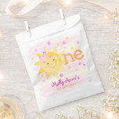 Sachets En Papier Petit rayon de soleil 1er anniversaire (Coupé)