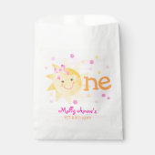 Sachets En Papier Petit rayon de soleil 1er anniversaire (Devant)
