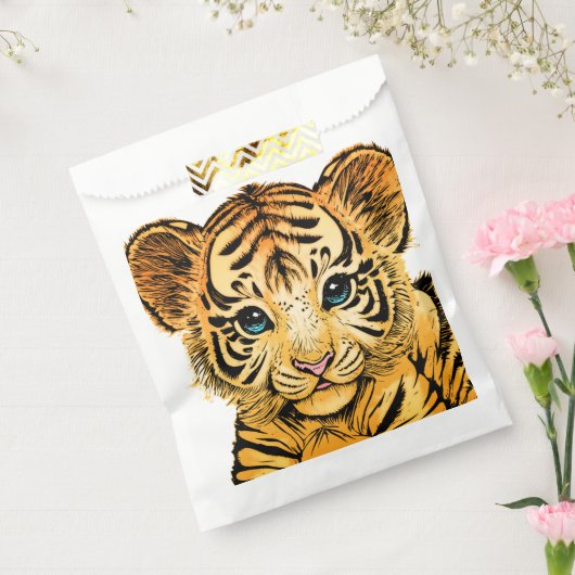 SACHETS EN PAPIER PETIT TIGER (Scellé)