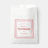 Sachets En Papier Petite amour Valentine Anniversaire Favoriser (Devant)