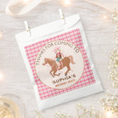 Sachets En Papier Petite cowgirl cool et cheval fête d'anniversaire (Coupé)