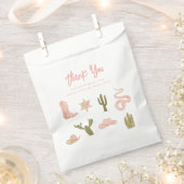 Sachets En Papier Petite fille Baby shower rose (Coupé)