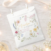Sachets En Papier Petite fille Fleur sauvage qui devient un annivers (Coupé)