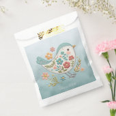 Sachets En Papier Petite Fleurs Bleues Roses Oiseaux Favoriser Les S (Scellé)