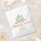 Sachets En Papier Petites filles Fleurs sauvages Anniversaire (Coupé)