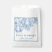 Sachets En Papier Phippsburg Maine Destination Mariage L'amour est d (Devant)