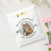 Sachets En Papier Photo famille Noël (Scellé)