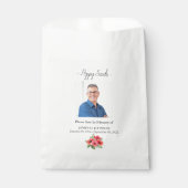 Sachets En Papier Photo Funérailles Memorial Poppy Seed (Devant)