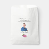 Sachets En Papier Photo Memorial Aster Seed Funeral (Devant)