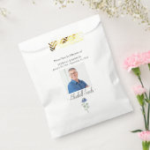Sachets En Papier Photo Memorial Bluebell Seed Funeral (Scellé)