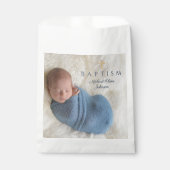 Sachets En Papier Photo moderne Blue Boy Baptism (Devant)
