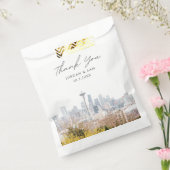 Sachets En Papier Photo personnalisée du Mariage Seattle (Scellé)