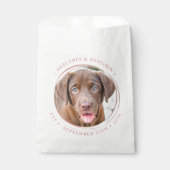 Sachets En Papier Photo personnalisée Elegant Rose Gold Personnalise (Devant)