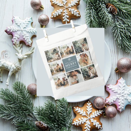 Sachets En Papier Photos Multi Holiday | Merry Christmas |