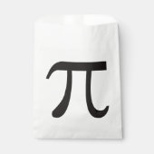 Sachets En Papier Pi Symbole Math Thème Partie Fournitures Favoriser (Devant)