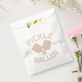 Sachets En Papier Pickle Baller Pickleball Collegiate Typographie (Scellé)