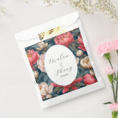 Sachets En Papier Pies roses et blanches Mariage oriental (Scellé)