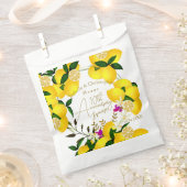 Sachets En Papier Pincement de citron blanc (Coupé)