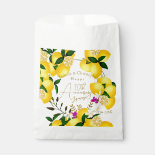 Sachets En Papier Pincement de citron blanc