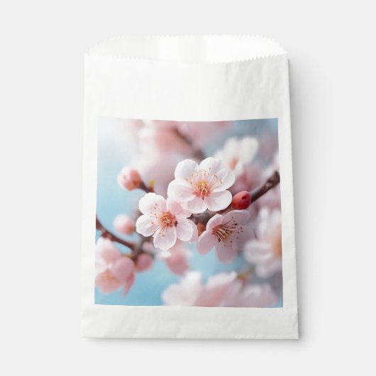 Sachets En Papier Pink Blossom Magic  Favour Bag (Devant)