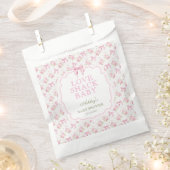 Sachets En Papier Pink Bow Love Shack Girl Baby shower (Coupé)