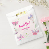 Sachets En Papier Pink Butterfly Favour Bag (Scellé)