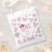 Sachets En Papier Pink Cowgirl ONE Premier Rodéo 1ère fête d'anniver (Coupé)