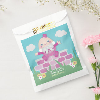 Sachets En Papier Pink mignon Baby shower vide