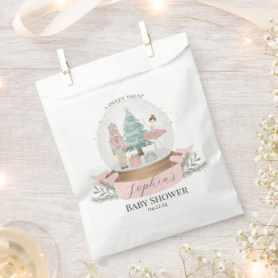 Sachets En Papier Pink Nutcracker Baby shower Faveurs Cookie Treat