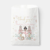Sachets En Papier Pink Nutcracker Winter Onederland 1st Birthday (Devant)