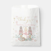 Sachets En Papier Pink Nutcracker Winter Onederland 1st Birthday (Devant)