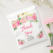 Sachets En Papier Pink Roses with Foliage Birthday (Scellé)