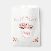 Sachets En Papier Pink Truck Easter Egg Hunt (Devant)