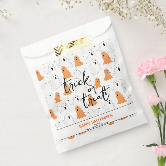 Sachets En Papier Pique-nique ou traitement des fantômes caricaturau (Scellé)