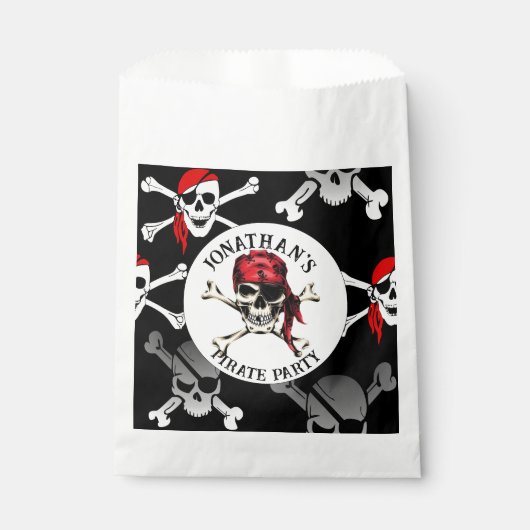 SACHETS EN PAPIER PIRATE ET OBJETS CROISÉS (Devant)