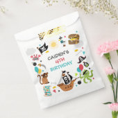 Sachets En Papier Pirate Ship Trésor Anniversaire Fête (Scellé)