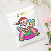 Sachets En Papier piscine été santa claus drôle Noël (Scellé)