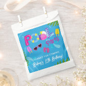 Sachets En Papier Piscine Fête d'été Fille fête d'anniversaire (Coupé)