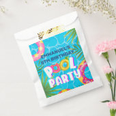 Sachets En Papier Piscine tropicale Anniversaire (Scellé)