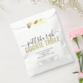 Sachets En Papier Pittsburgh Cookie Table Poem Mariage (Scellé)