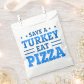 Sachets En Papier pizza à dinde salée bleue (Coupé)