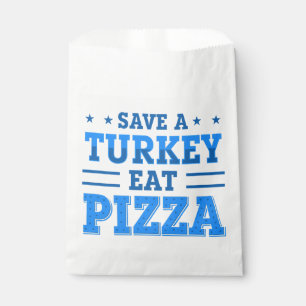 Sachets En Papier pizza à dinde salée bleue