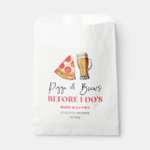 Sachets En Papier Pizza et bières avant que je fasse la douche de co (Devant)