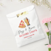 Sachets En Papier Pizza et brasses avant le dîner de répétition (Scellé)