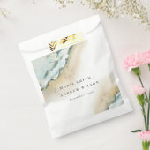 Sachets En Papier Plage de sable de mer côtière Mariage nautique (Scellé)