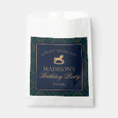 Sachets En Papier Plaid Classic Rocking Horse Birthday Dessert (Devant)