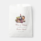 Sachets En Papier Planche de charcuterie Vin & Fromage Enterrement d (Devant)